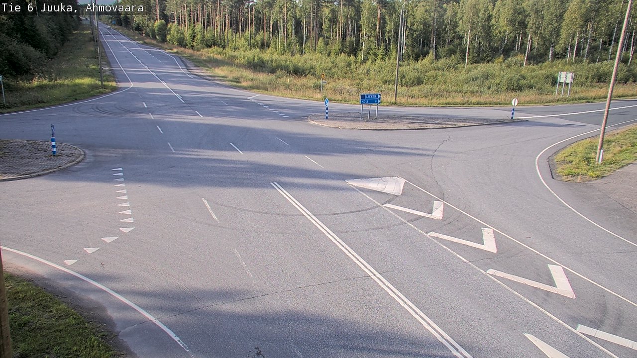 Kelikamerat Kuva Tie 6 Juuka, Ahmovaara, Juuka, Pohjois-Karjala
