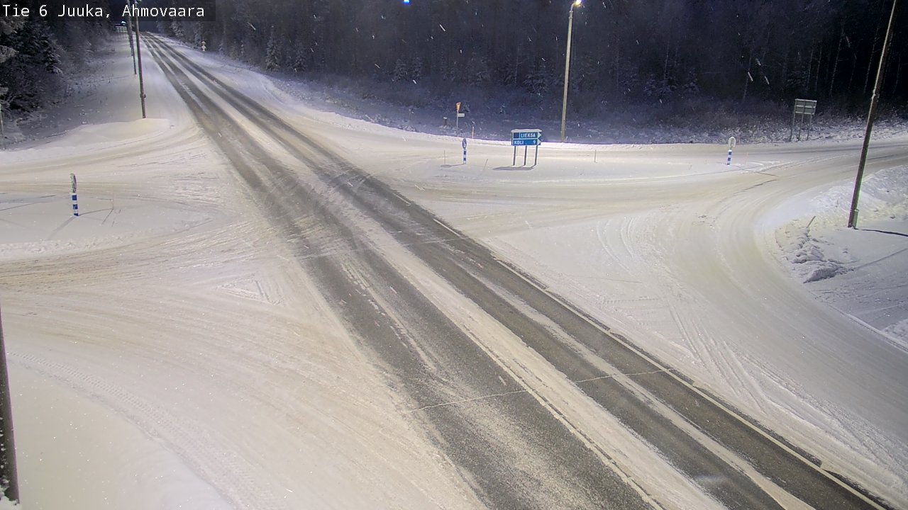Kelikamerat Kuva Tie 6 Juuka, Ahmovaara, Juuka, Pohjois-Karjala