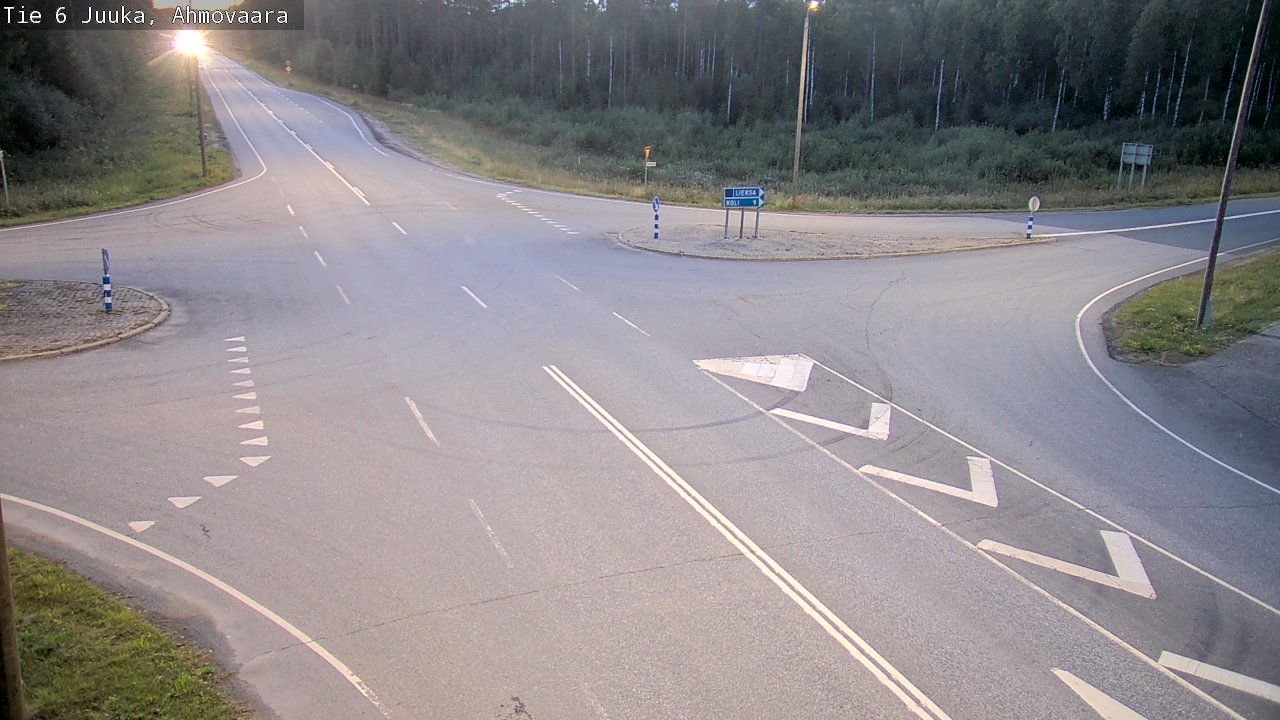 Kelikamerat Kuva Tie 6 Juuka, Ahmovaara, Juuka, Pohjois-Karjala