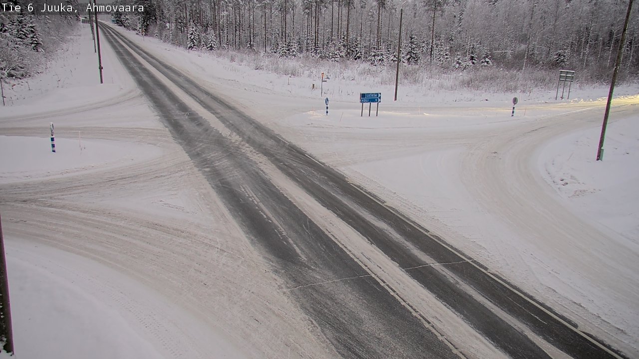 Kelikamerat Kuva Tie 6 Juuka, Ahmovaara, Juuka, Pohjois-Karjala