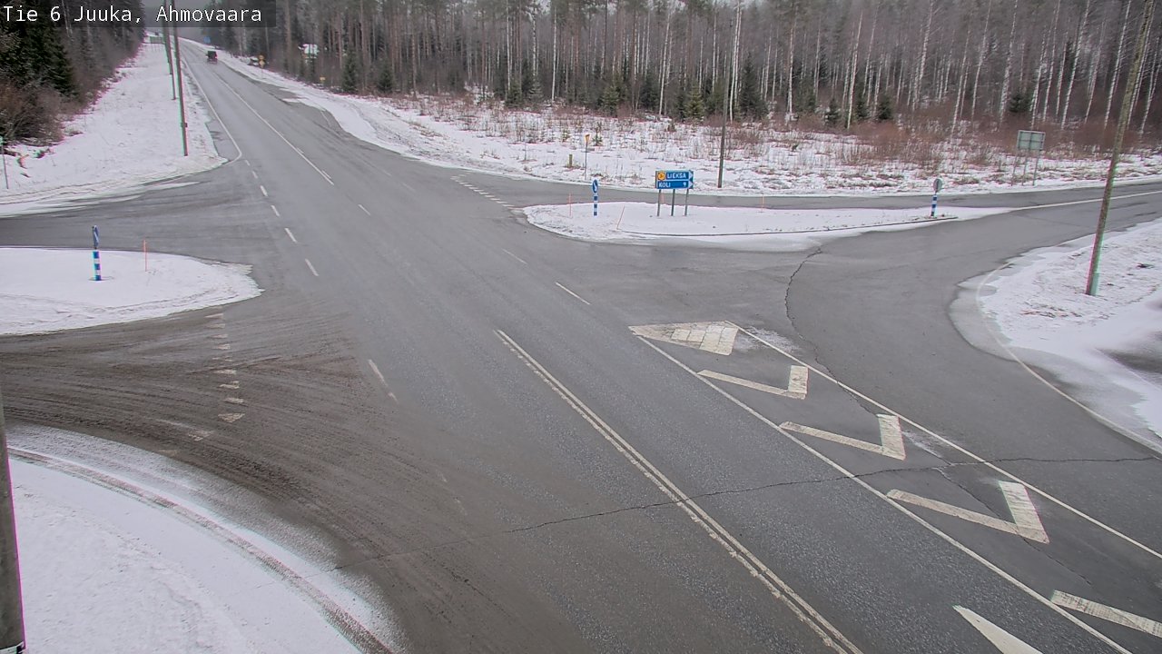 Kelikamerat Kuva Tie 6 Juuka, Ahmovaara, Juuka, Pohjois-Karjala