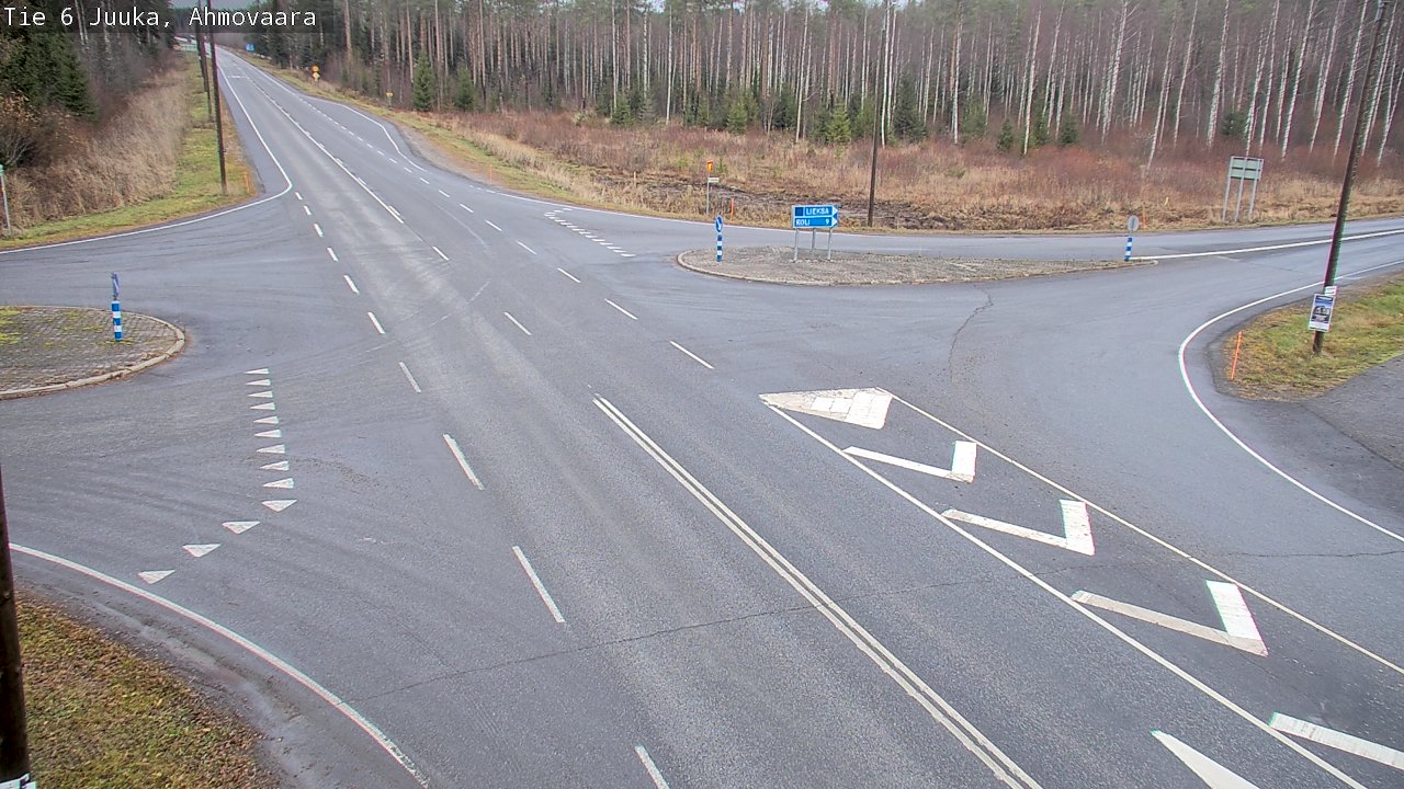 Kelikamerat Kuva Tie 6 Juuka, Ahmovaara, Juuka, Pohjois-Karjala