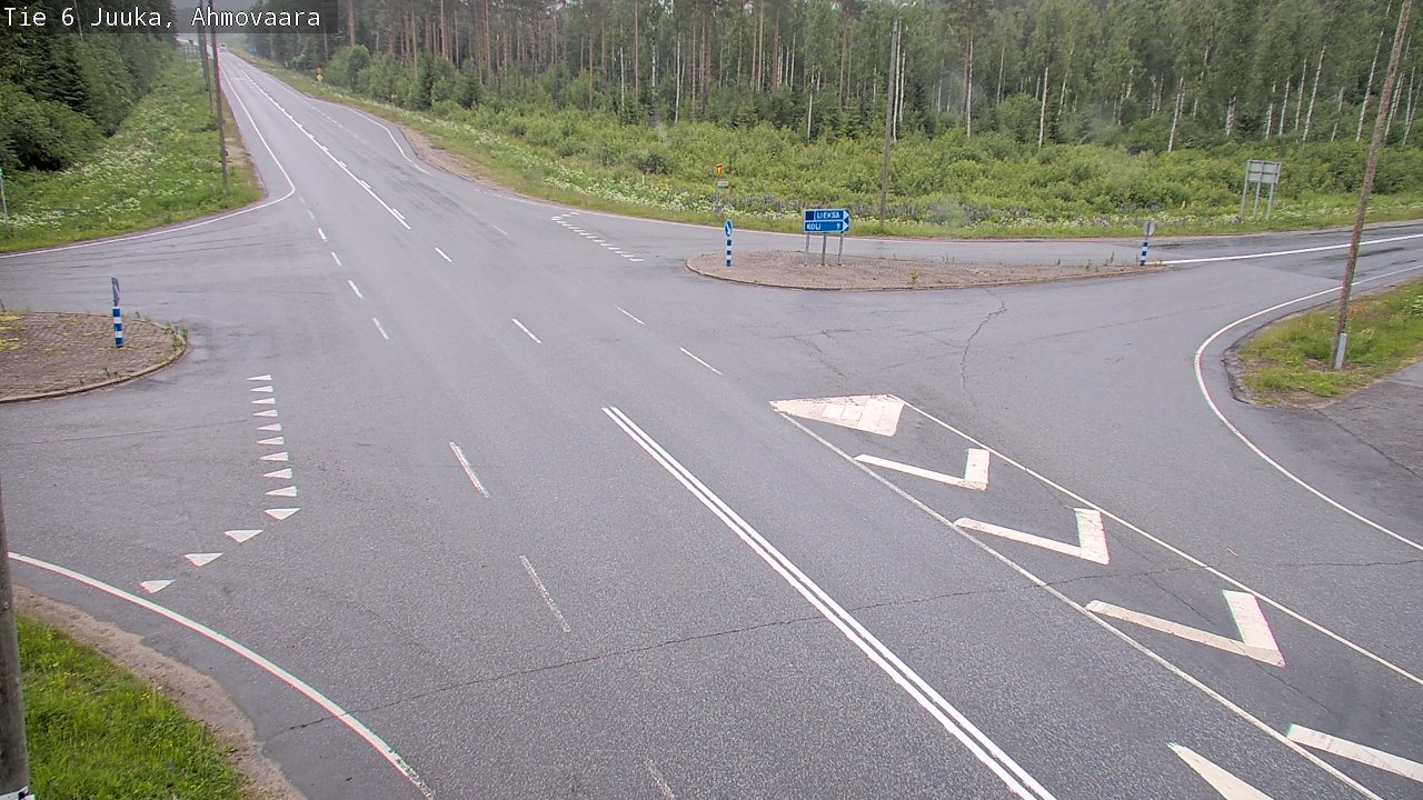 Kelikamerat Kuva Tie 6 Juuka, Ahmovaara, Juuka, Pohjois-Karjala