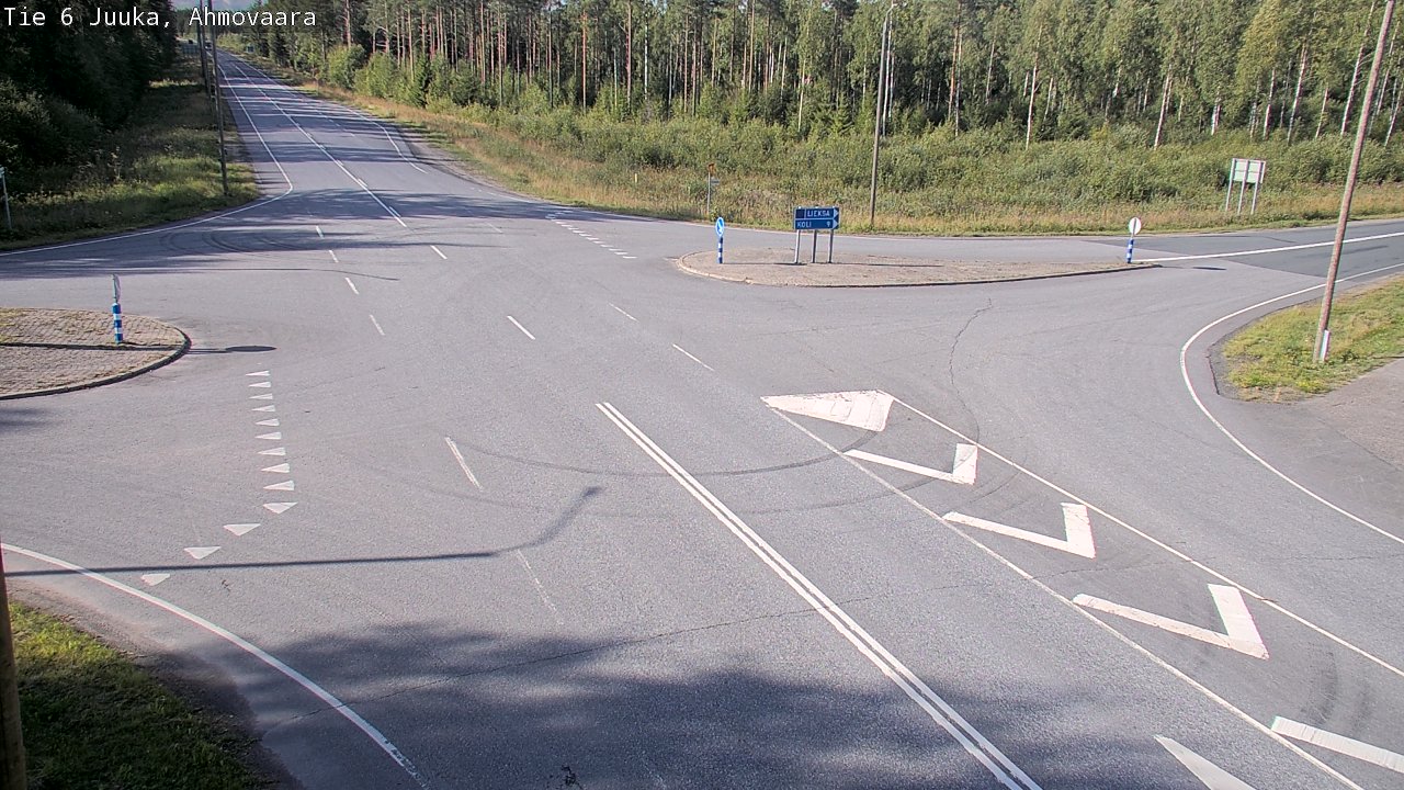 Kelikamerat Kuva Tie 6 Juuka, Ahmovaara, Juuka, Pohjois-Karjala