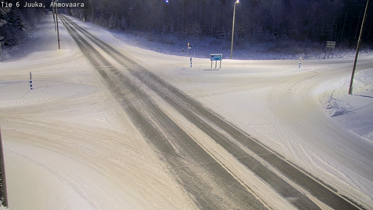 Kelikamerat Kuva Tie 6 Juuka, Ahmovaara, Juuka, Pohjois-Karjala