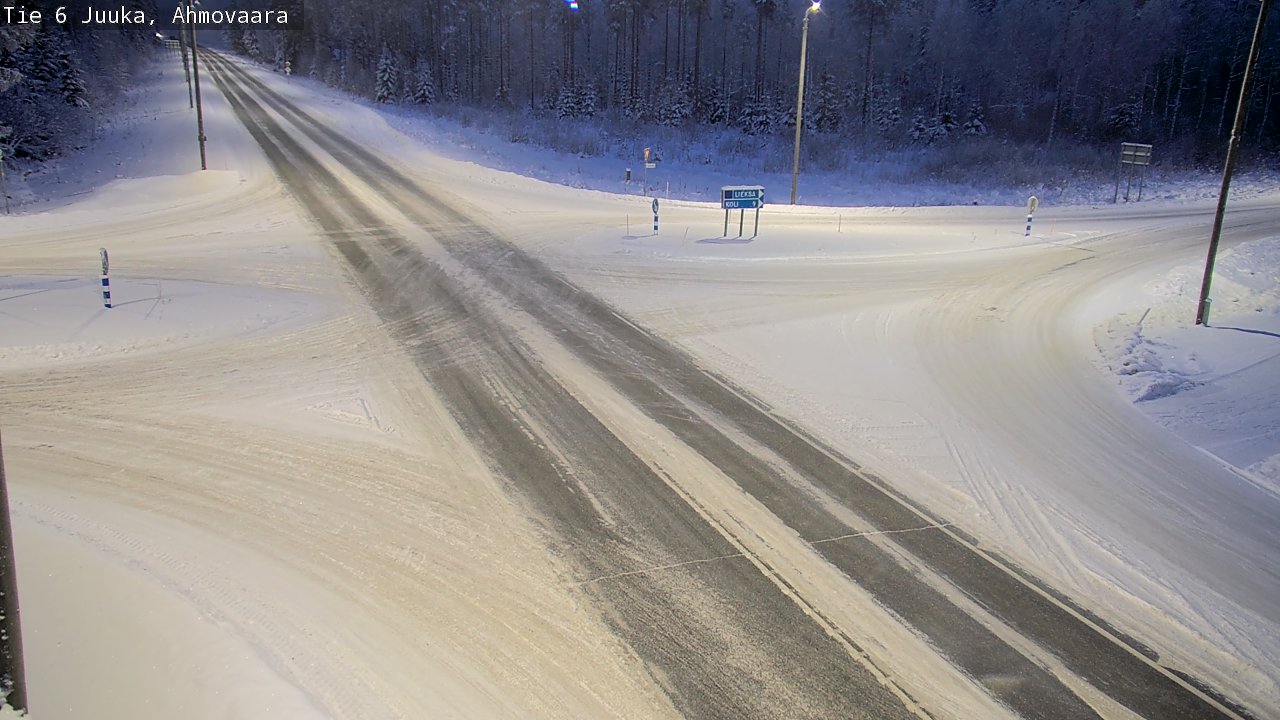 Kelikamerat Kuva Tie 6 Juuka, Ahmovaara, Juuka, Pohjois-Karjala