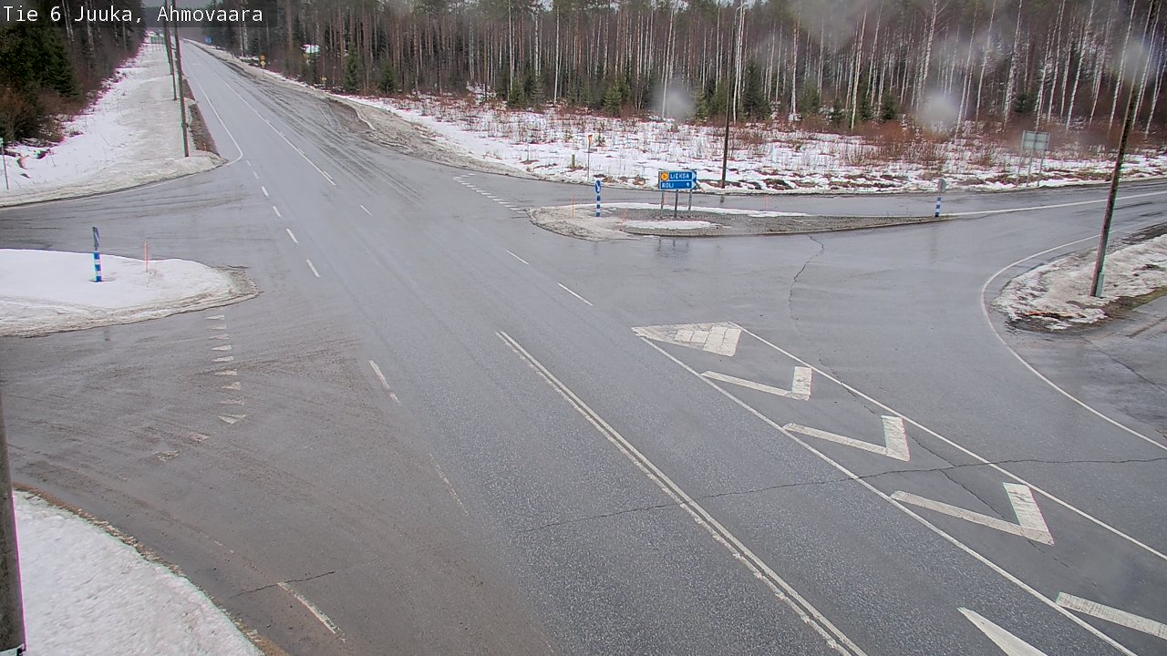 Weather Camera Image Road 6 Juuka, Ahmovaara, Juuka, Pohjois-Karjala