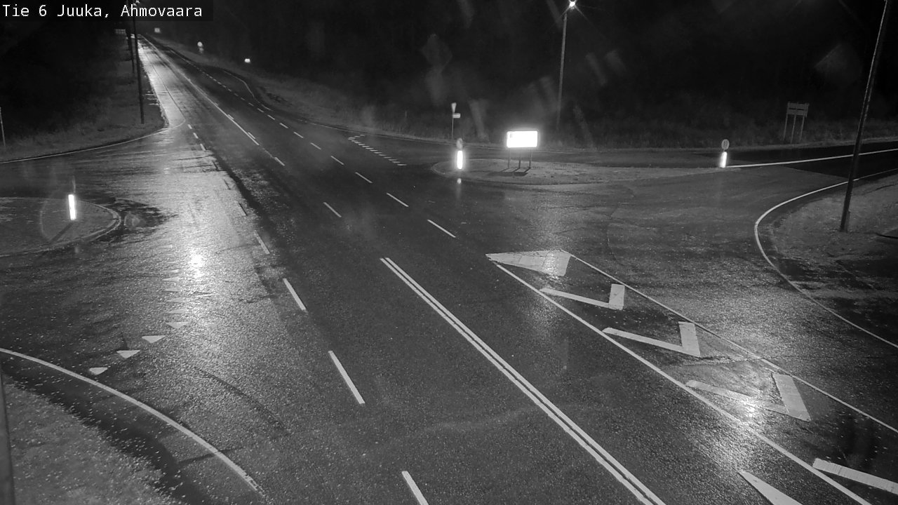Weather Camera Image Väg 6 Juga, Ahmovaara, Juuka, Pohjois-Karjala