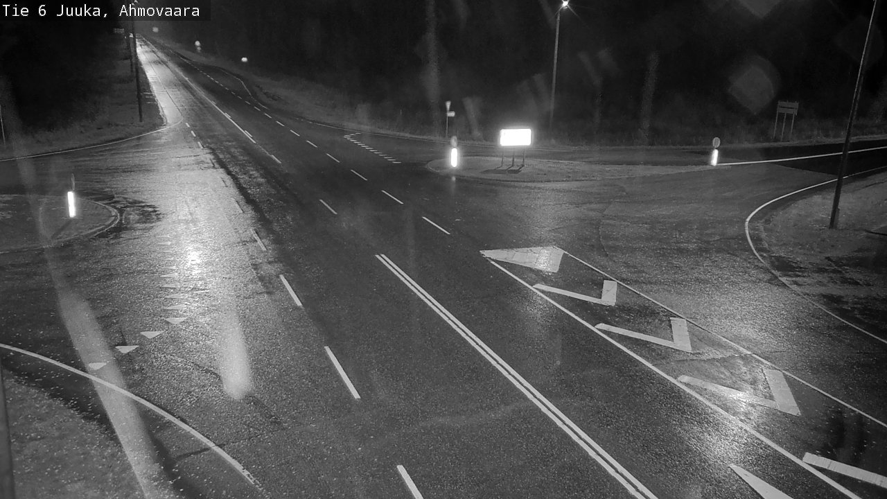 Weather Camera Image Väg 6 Juga, Ahmovaara, Juuka, Pohjois-Karjala