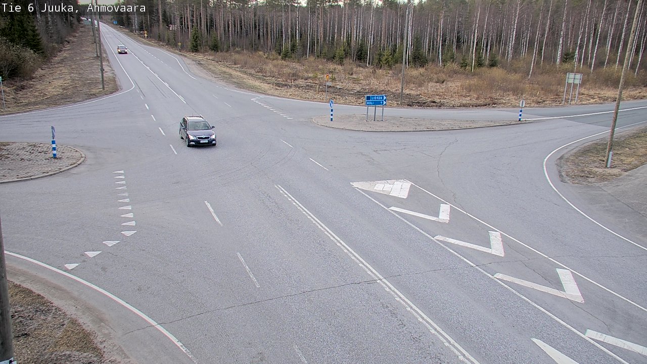 Weather Camera Image Road 6 Juuka, Ahmovaara, Juuka, Pohjois-Karjala