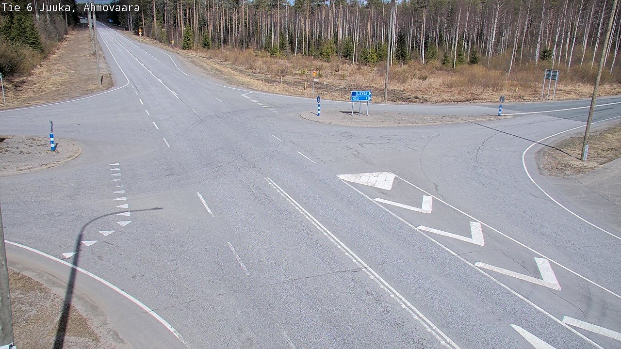 Weather Camera Image Road 6 Juuka, Ahmovaara, Juuka, Pohjois-Karjala