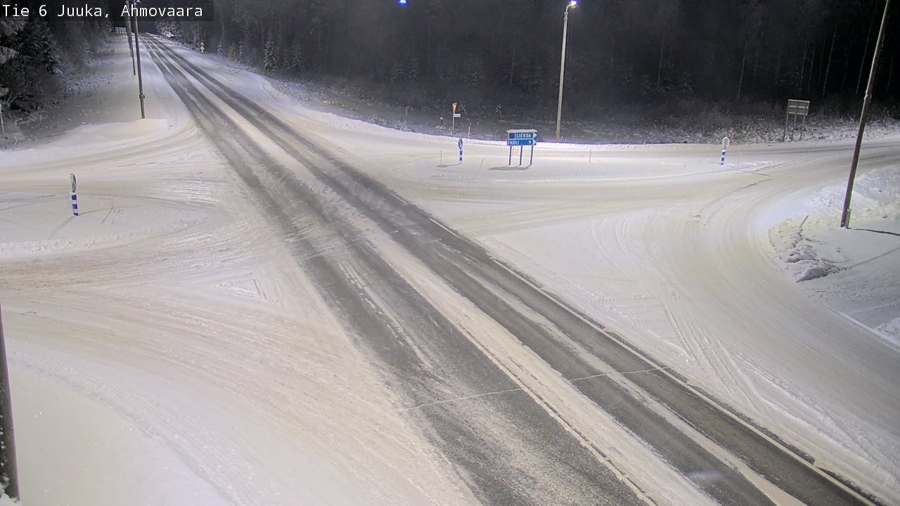 Kelikamerat Kuva Tie 6 Juuka, Ahmovaara, Juuka, Pohjois-Karjala