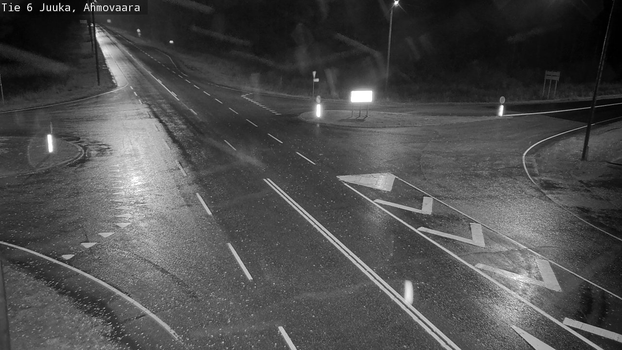 Weather Camera Image Väg 6 Juga, Ahmovaara, Juuka, Pohjois-Karjala