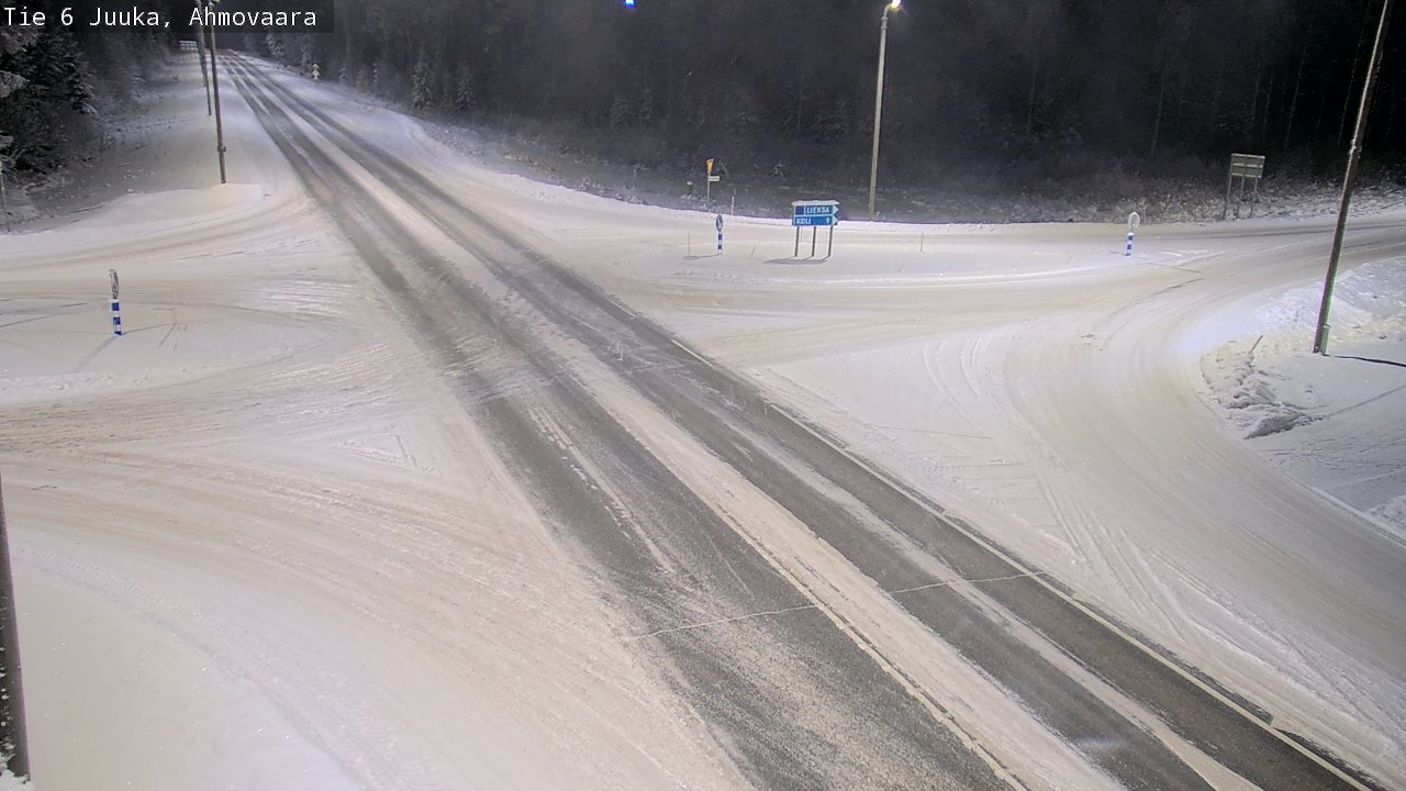 Kelikamerat Kuva Tie 6 Juuka, Ahmovaara, Juuka, Pohjois-Karjala
