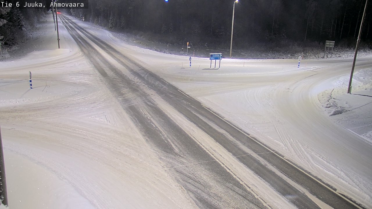 Kelikamerat Kuva Tie 6 Juuka, Ahmovaara, Juuka, Pohjois-Karjala