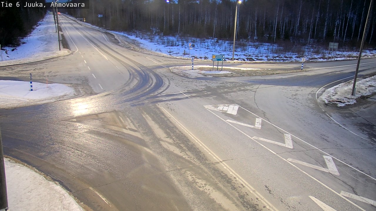 Kelikamerat Kuva Tie 6 Juuka, Ahmovaara, Juuka, Pohjois-Karjala