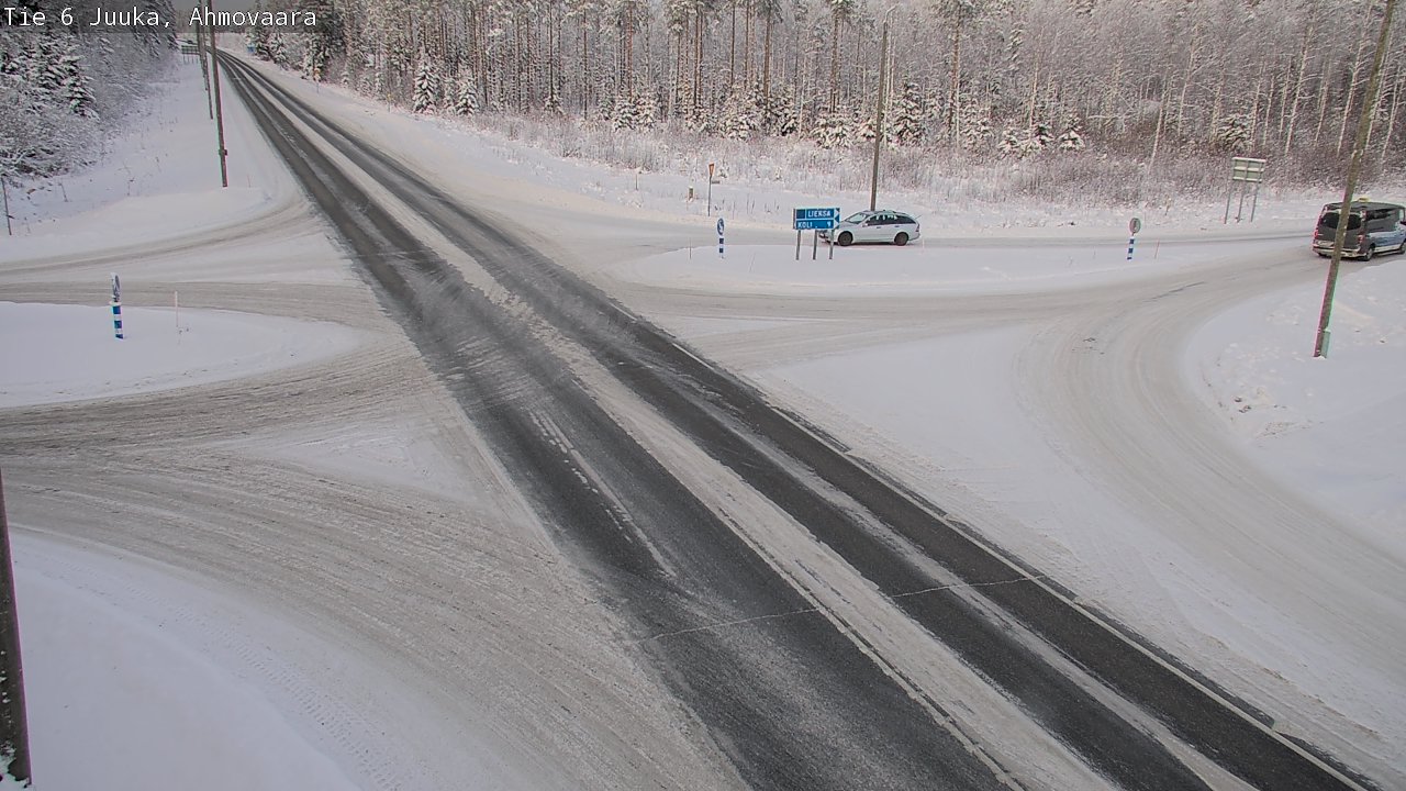 Weather Camera Image Road 6 Juuka, Ahmovaara, Juuka, Pohjois-Karjala