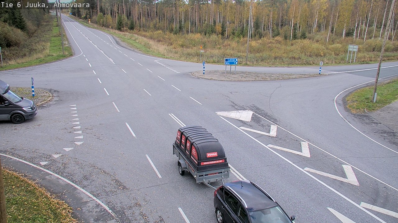 Kelikamerat Kuva Tie 6 Juuka, Ahmovaara, Juuka, Pohjois-Karjala