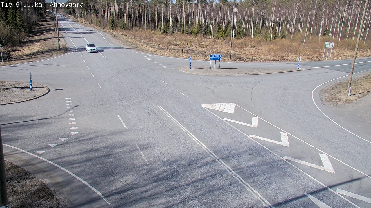 Weather Camera Image Road 6 Juuka, Ahmovaara, Juuka, Pohjois-Karjala