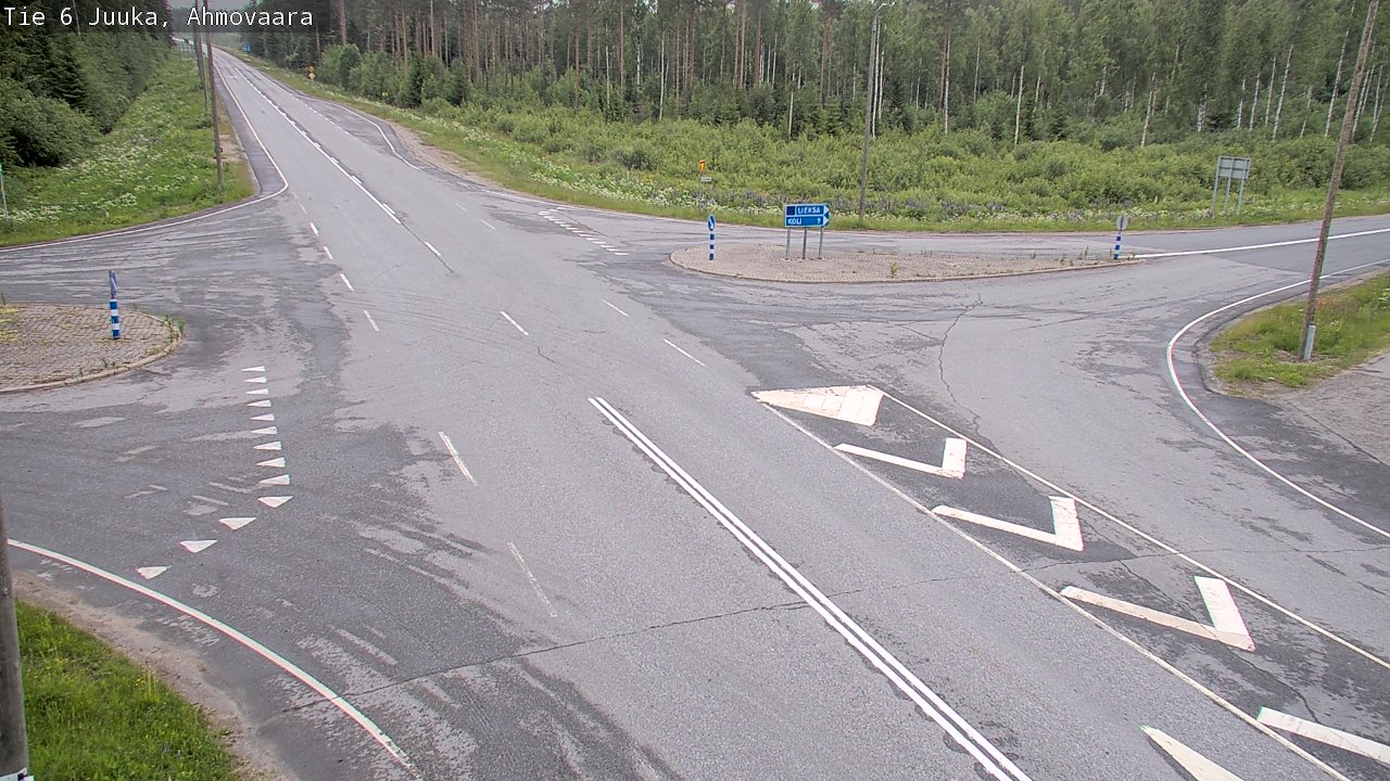 Kelikamerat Kuva Tie 6 Juuka, Ahmovaara, Juuka, Pohjois-Karjala