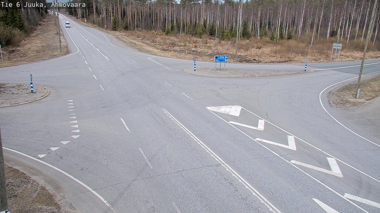 Weather Camera Image Road 6 Juuka, Ahmovaara, Juuka, Pohjois-Karjala