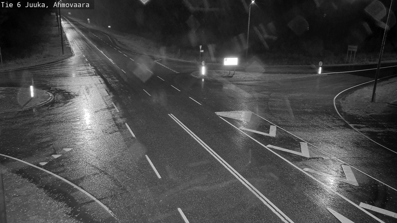 Weather Camera Image Väg 6 Juga, Ahmovaara, Juuka, Pohjois-Karjala