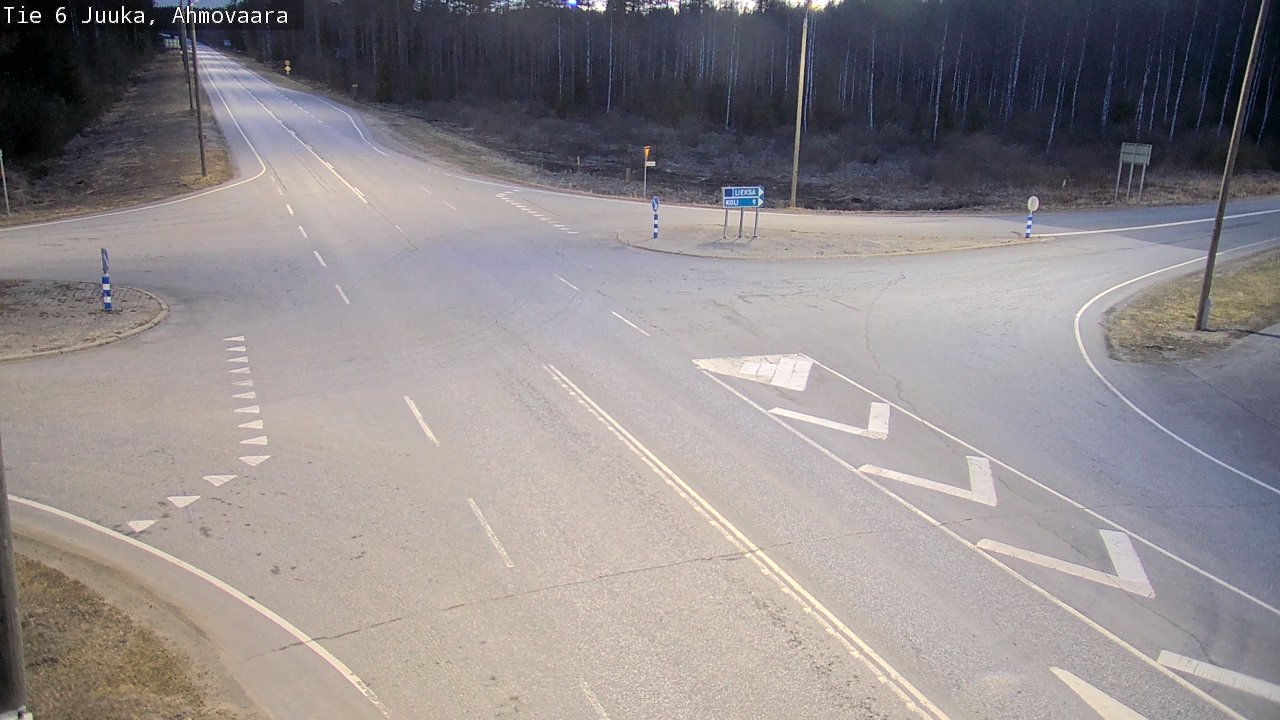 Kelikamerat Kuva Tie 6 Juuka, Ahmovaara, Juuka, Pohjois-Karjala