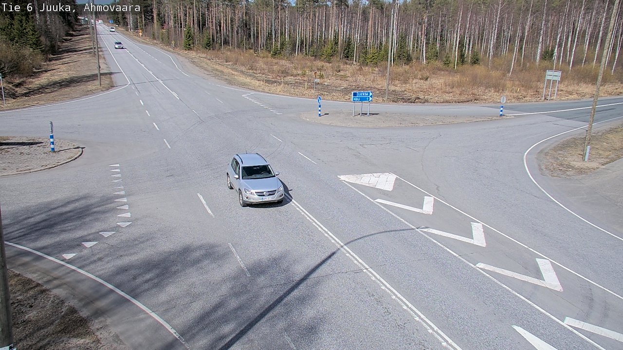 Weather Camera Image Road 6 Juuka, Ahmovaara, Juuka, Pohjois-Karjala