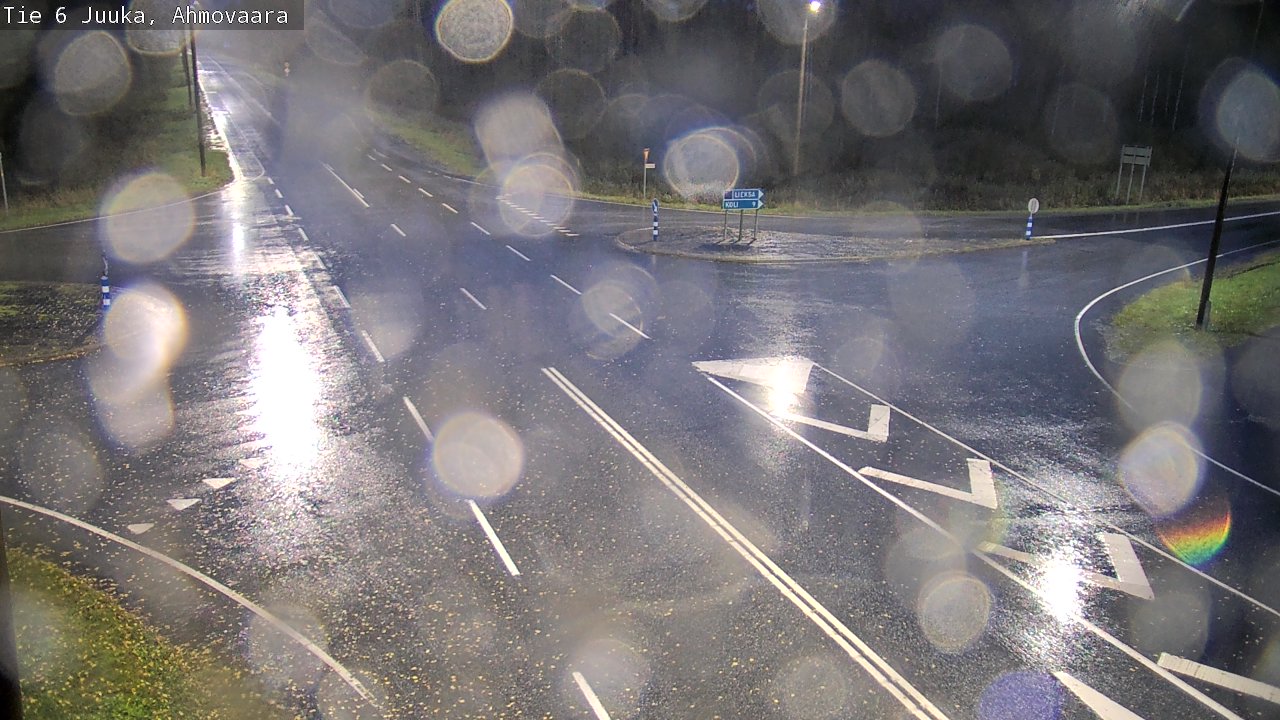 Weather Camera Image Väg 6 Juga, Ahmovaara, Juuka, Pohjois-Karjala