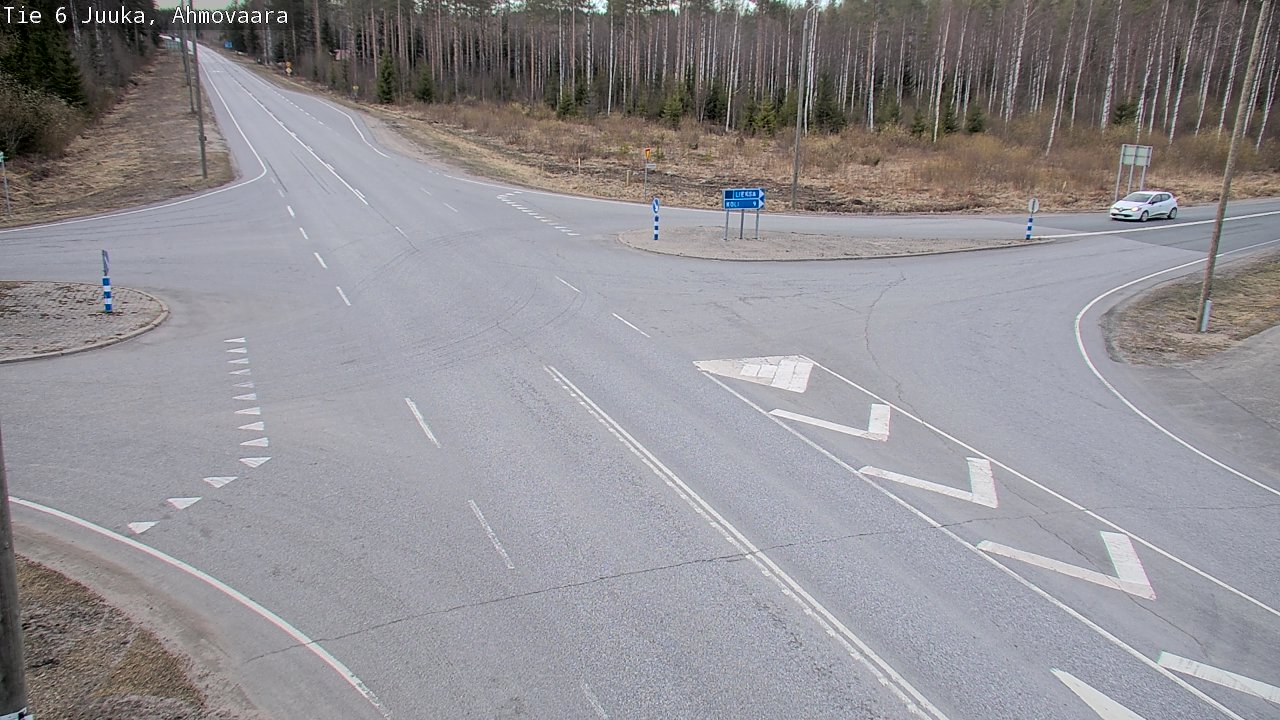 Weather Camera Image Road 6 Juuka, Ahmovaara, Juuka, Pohjois-Karjala