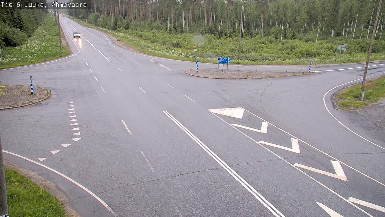 Kelikamerat Kuva Tie 6 Juuka, Ahmovaara, Juuka, Pohjois-Karjala