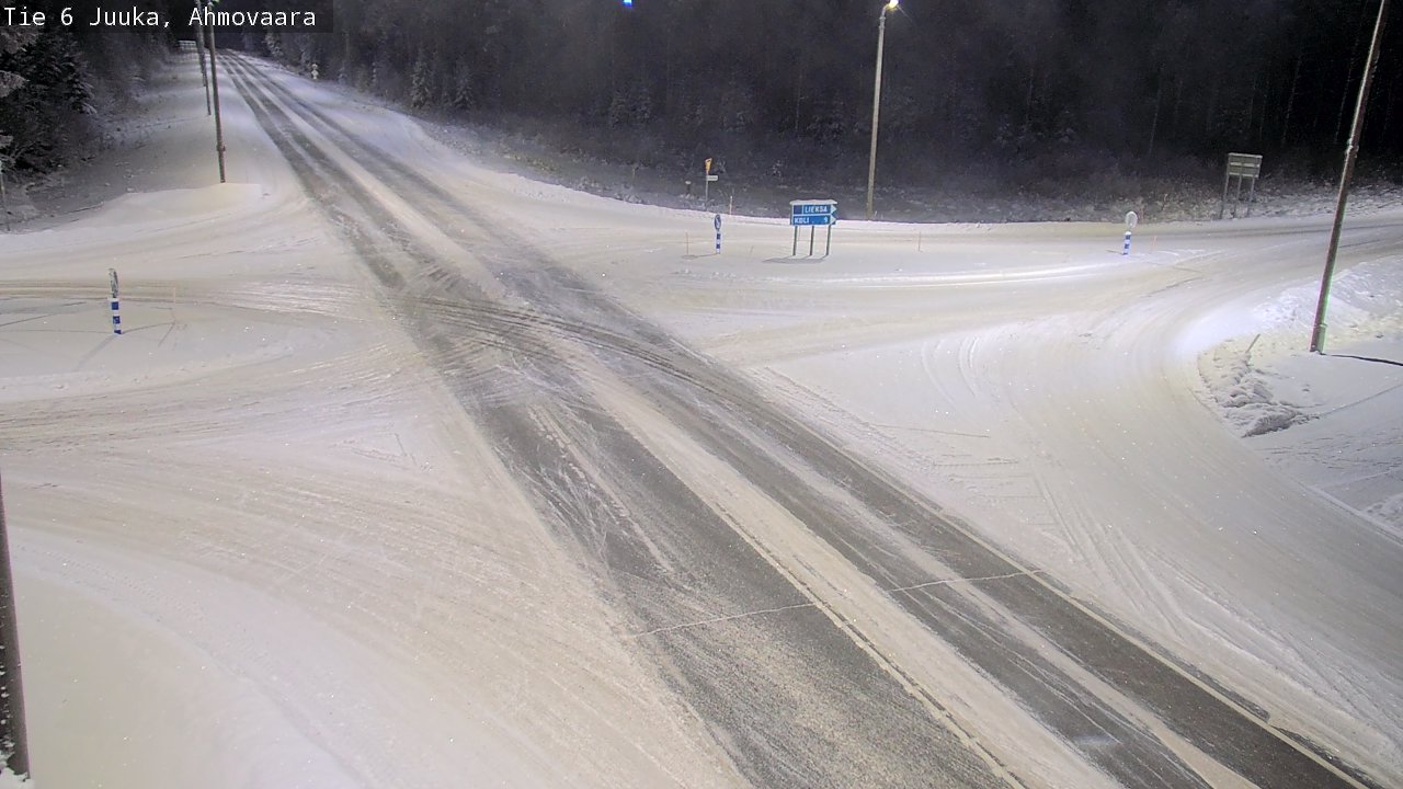Kelikamerat Kuva Tie 6 Juuka, Ahmovaara, Juuka, Pohjois-Karjala