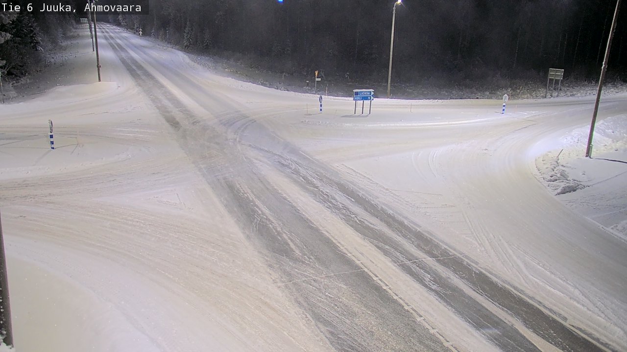 Kelikamerat Kuva Tie 6 Juuka, Ahmovaara, Juuka, Pohjois-Karjala