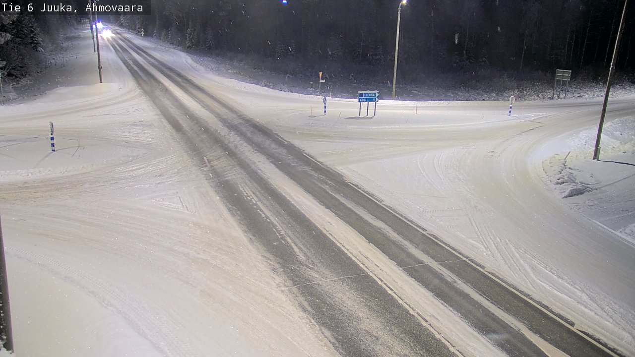 Kelikamerat Kuva Tie 6 Juuka, Ahmovaara, Juuka, Pohjois-Karjala