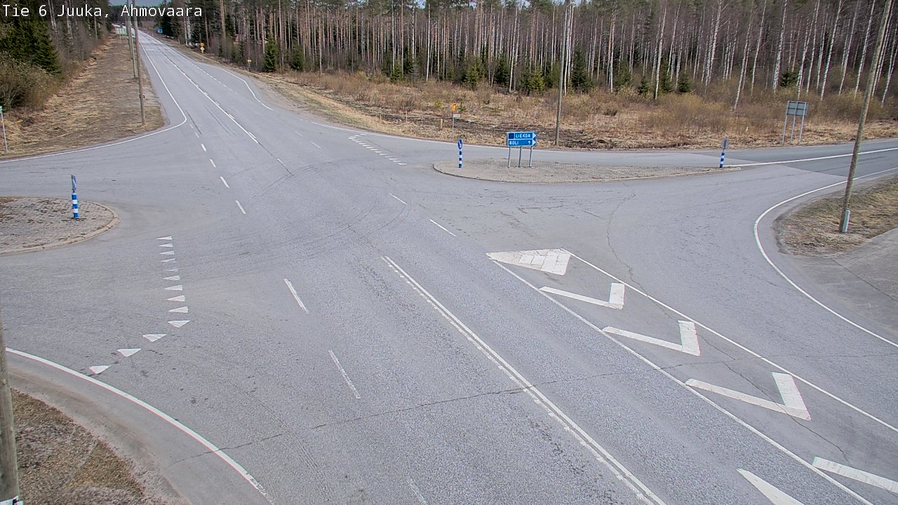 Kelikamerat Kuva Tie 6 Juuka, Ahmovaara, Juuka, Pohjois-Karjala