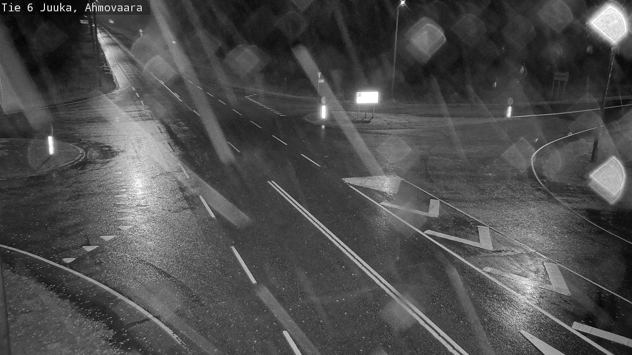 Weather Camera Image Väg 6 Juga, Ahmovaara, Juuka, Pohjois-Karjala