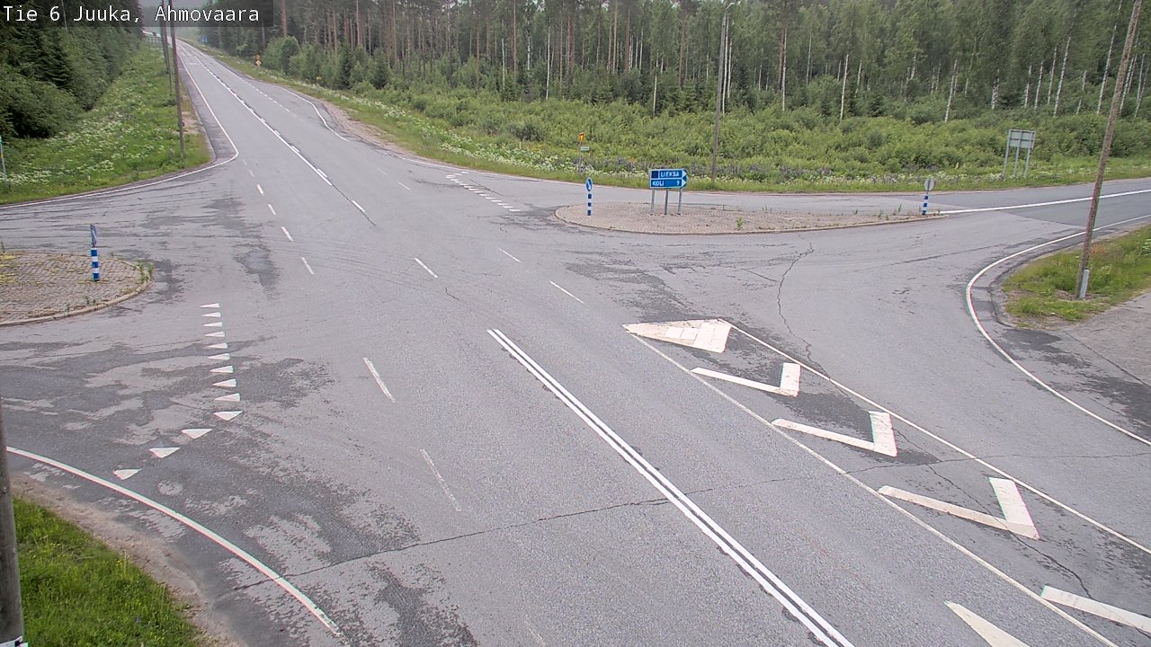 Kelikamerat Kuva Tie 6 Juuka, Ahmovaara, Juuka, Pohjois-Karjala