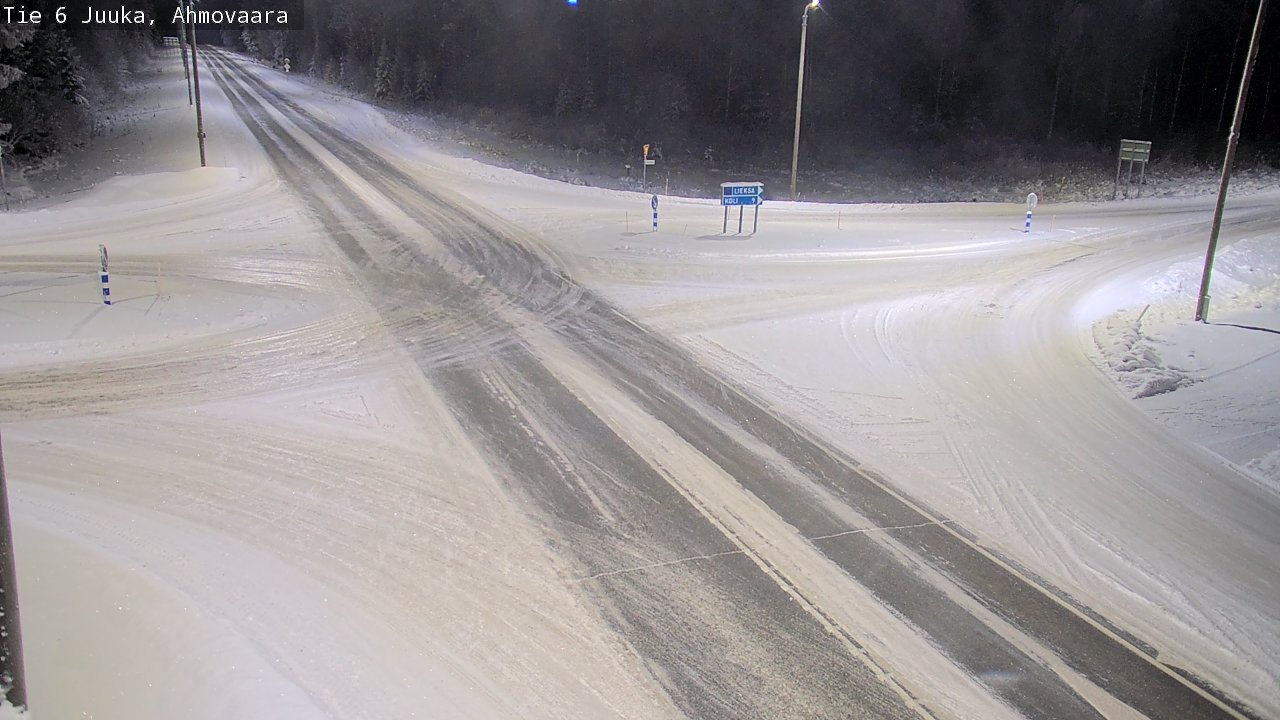 Kelikamerat Kuva Tie 6 Juuka, Ahmovaara, Juuka, Pohjois-Karjala