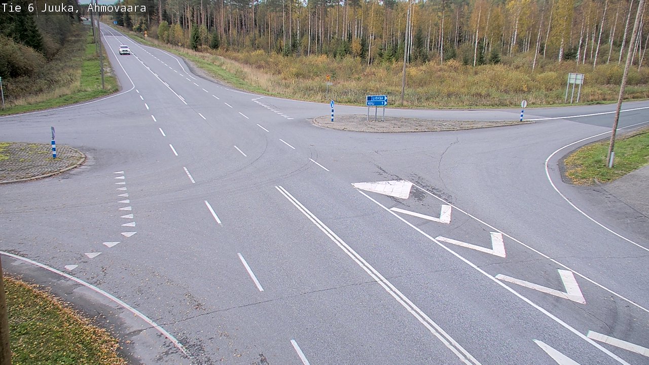 Kelikamerat Kuva Tie 6 Juuka, Ahmovaara, Juuka, Pohjois-Karjala
