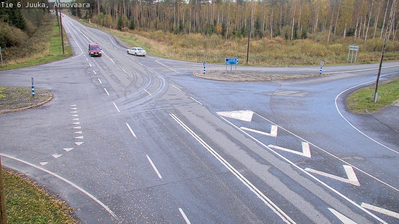Kelikamerat Kuva Tie 6 Juuka, Ahmovaara, Juuka, Pohjois-Karjala