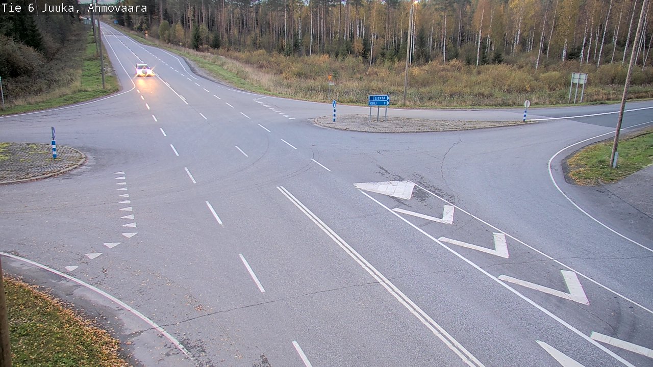 Weather Camera Image Road 6 Juuka, Ahmovaara, Juuka, Pohjois-Karjala