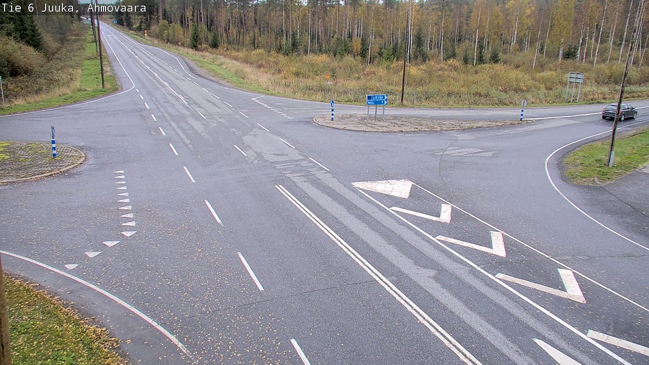Kelikamerat Kuva Tie 6 Juuka, Ahmovaara, Juuka, Pohjois-Karjala