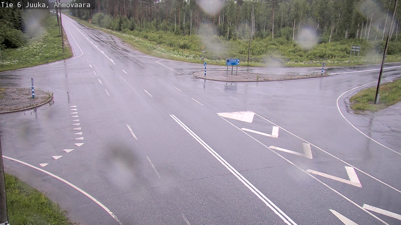 Kelikamerat Kuva Tie 6 Juuka, Ahmovaara, Juuka, Pohjois-Karjala