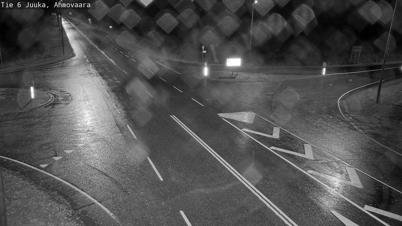 Weather Camera Image Väg 6 Juga, Ahmovaara, Juuka, Pohjois-Karjala