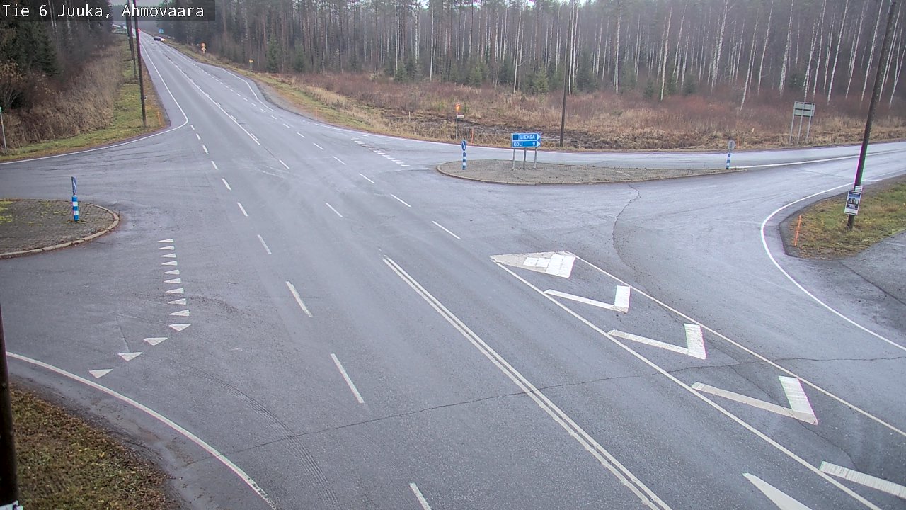 Kelikamerat Kuva Tie 6 Juuka, Ahmovaara, Juuka, Pohjois-Karjala