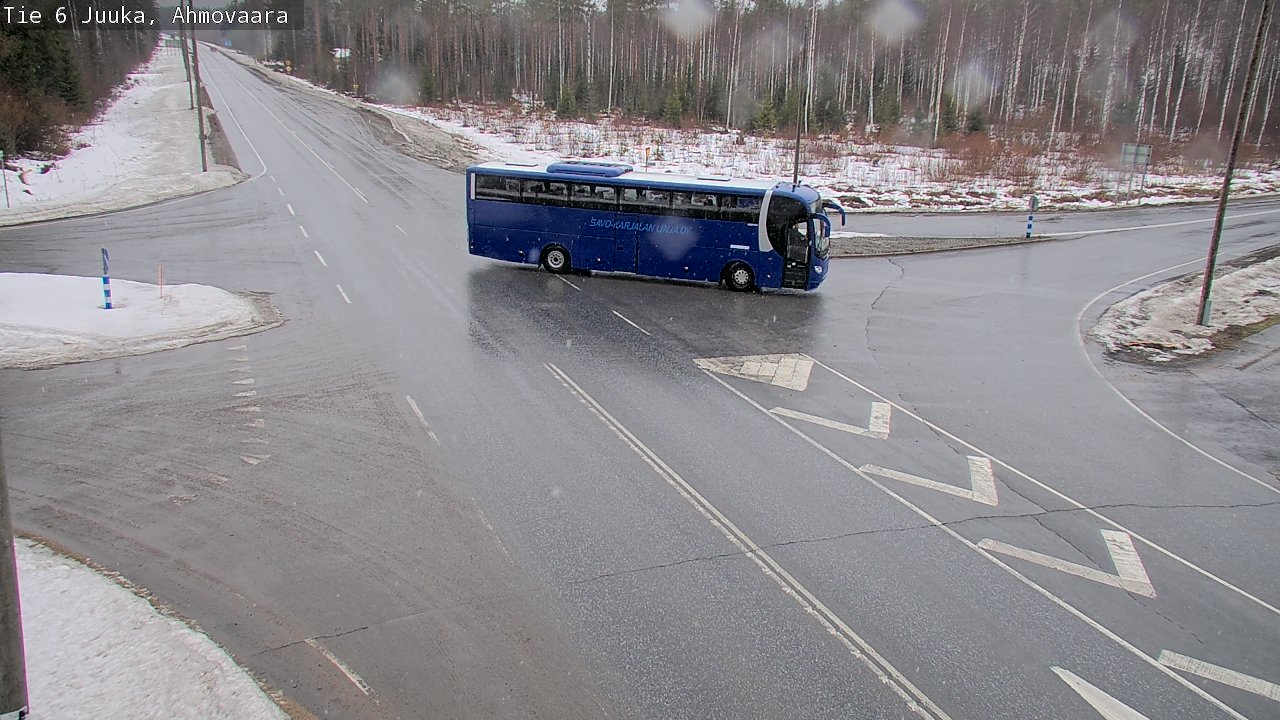 Weather Camera Image Road 6 Juuka, Ahmovaara, Juuka, Pohjois-Karjala