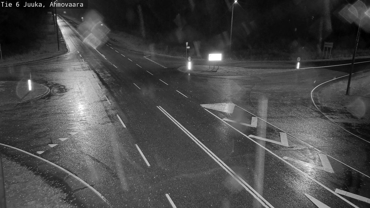 Weather Camera Image Väg 6 Juga, Ahmovaara, Juuka, Pohjois-Karjala