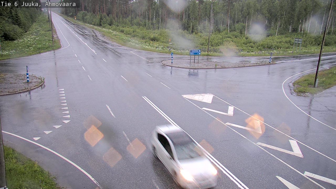 Kelikamerat Kuva Tie 6 Juuka, Ahmovaara, Juuka, Pohjois-Karjala