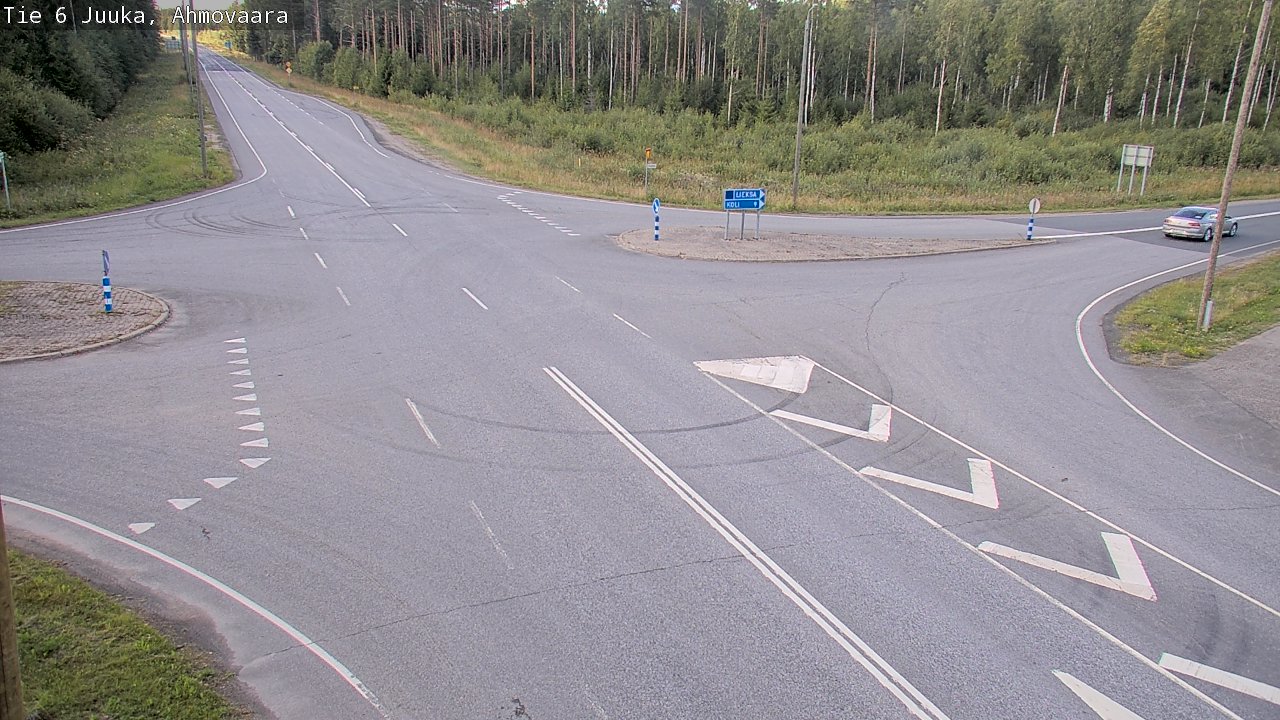 Kelikamerat Kuva Tie 6 Juuka, Ahmovaara, Juuka, Pohjois-Karjala