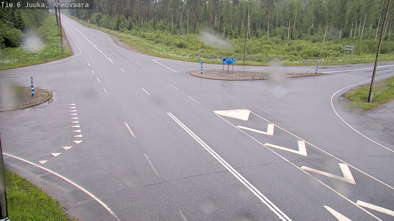 Kelikamerat Kuva Tie 6 Juuka, Ahmovaara, Juuka, Pohjois-Karjala